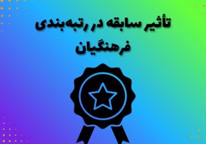 تأثیر سابقه در رتبه‌بندی فرهنگیان