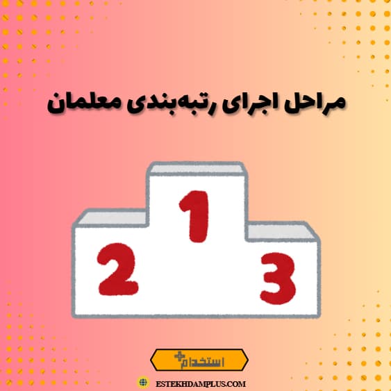 مراحل اجرای رتبه‌بندی معلمان